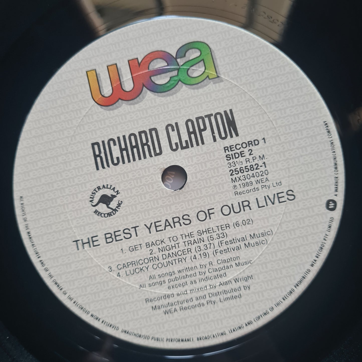 Richard Clapton – The Best Years Of Our Lives - 1989 - 2LP Vinyl Record (NM)