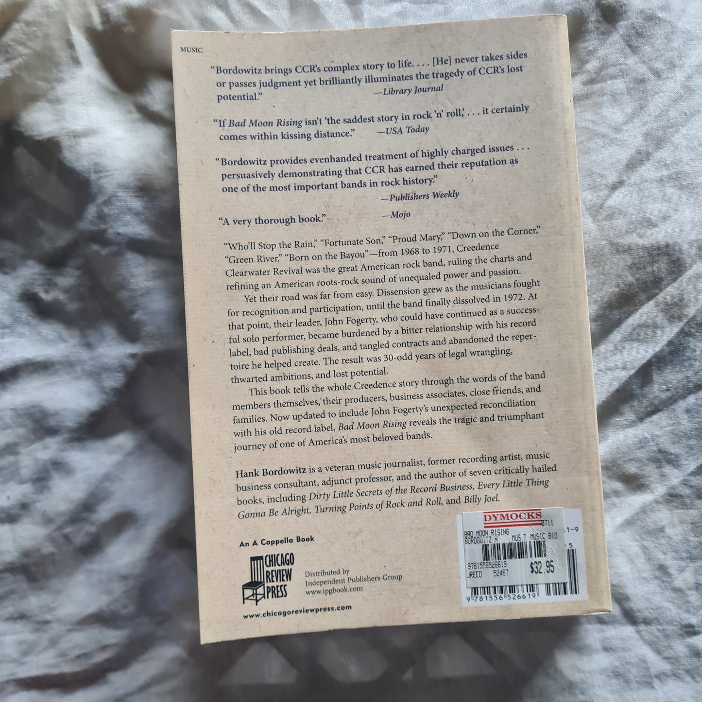 Creedence Clearwater Revival - Bad Moon Rising - Paperback Book