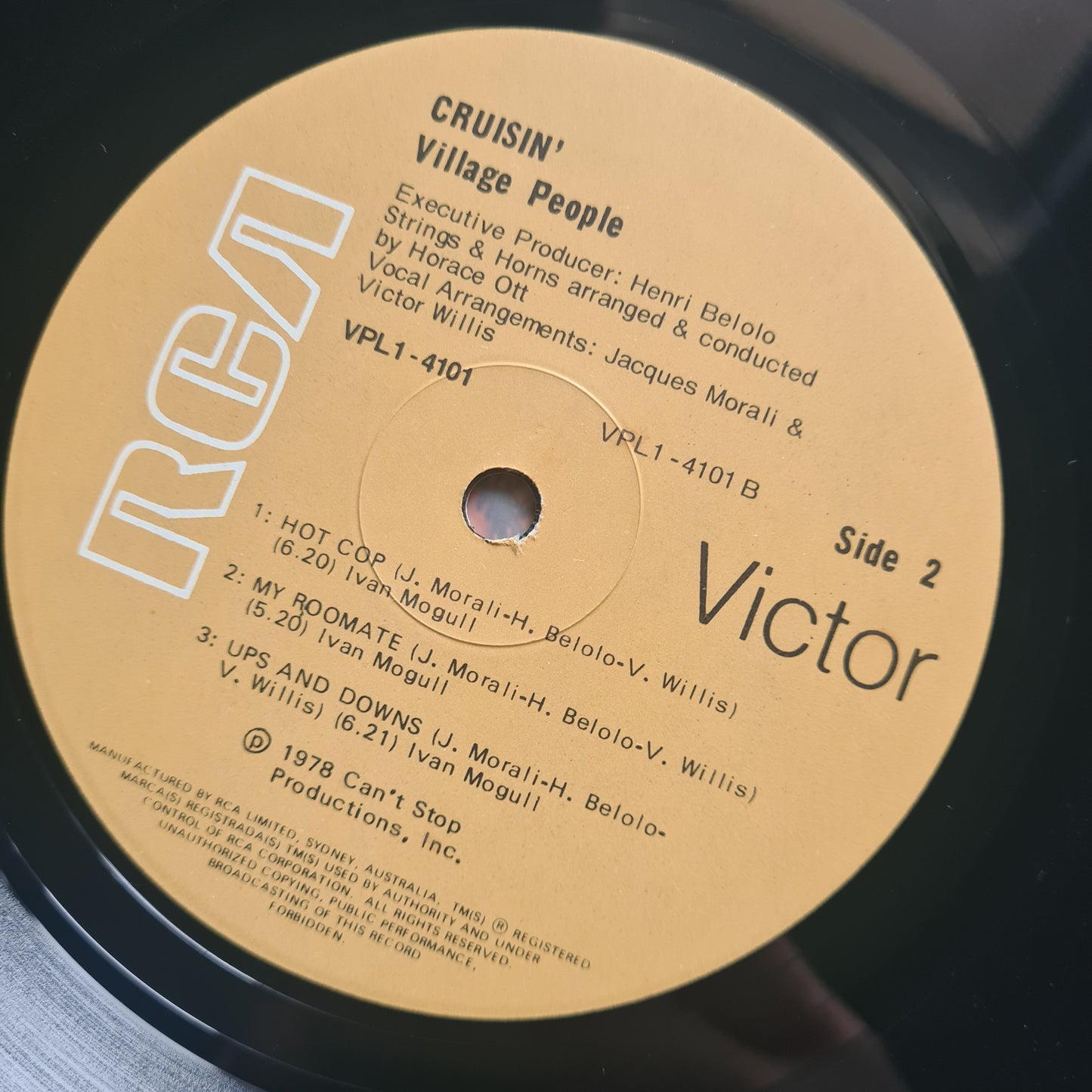 Village People – Cruisin' - 1978 - Vinyl Record LP