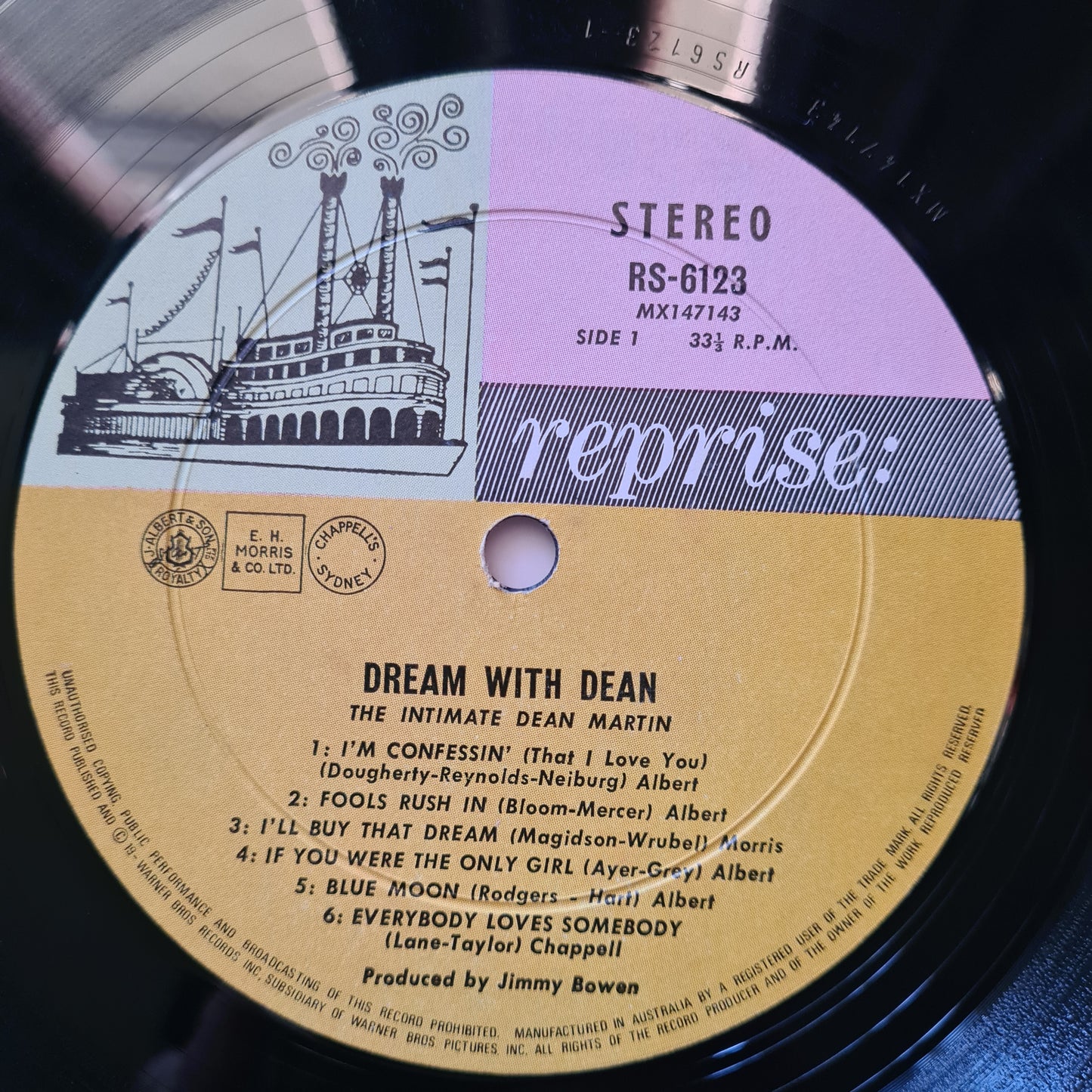 Dean Martin – Dream With Dean (The Intimate Dean Martin) - 1966 - Vinyl Record LP