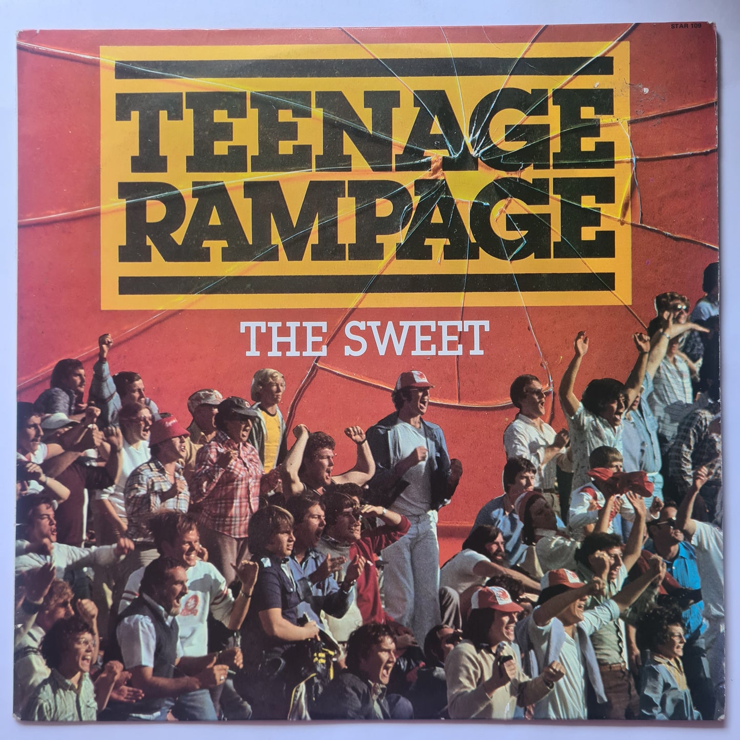 The Sweet – Teenage Rampage - 1981 - Vinyl Record LP (Greatest Hits)