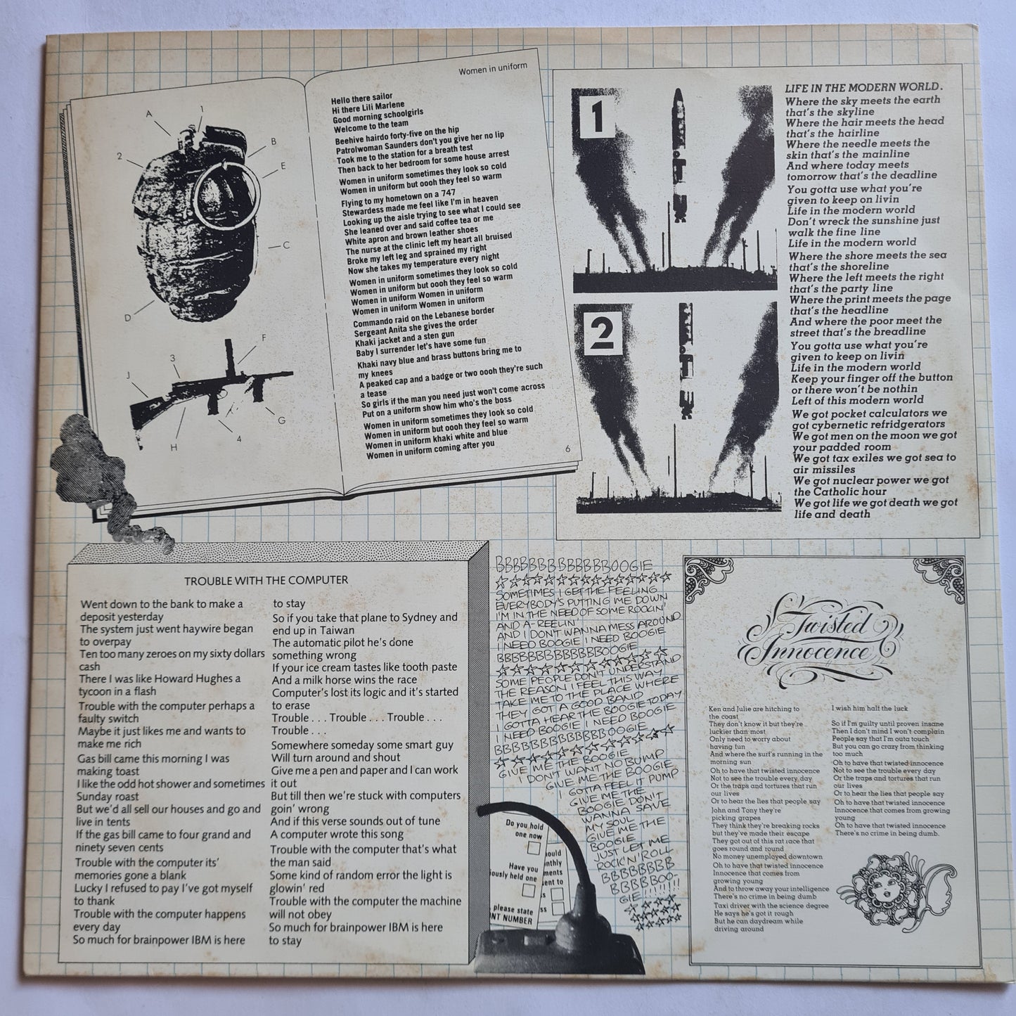 Skyhooks – Guilty Until Proven Insane - 1978 - Vinyl Record LP