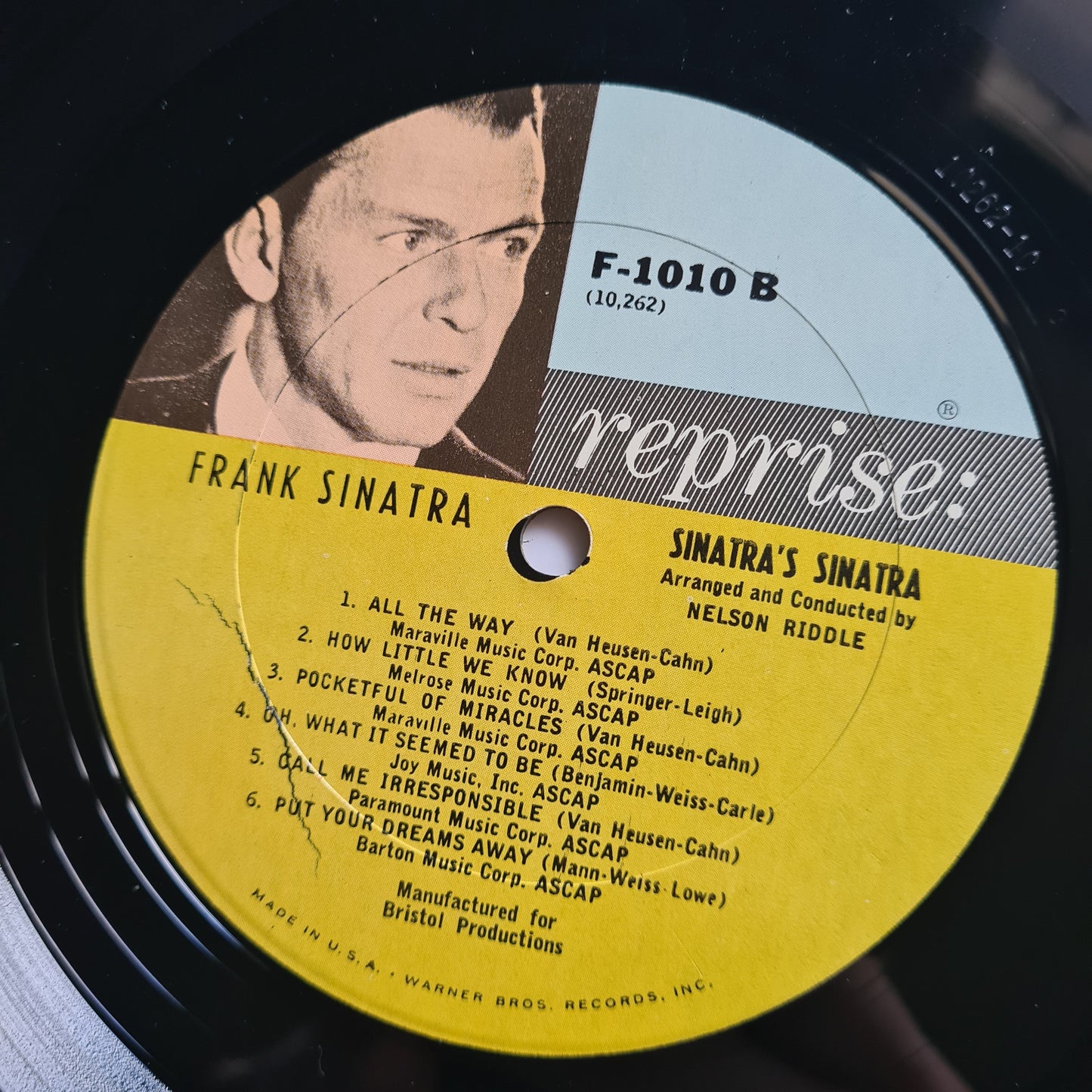 Frank Sinatra – Sinatra's Sinatra - 1963 (USA Gatefold Pressing) - Vinyl Record LP