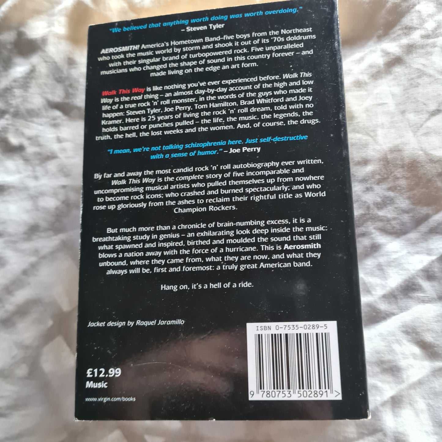Aerosmith - Walk This Way: The Autobiography Of Aerosmith - Paperback Book