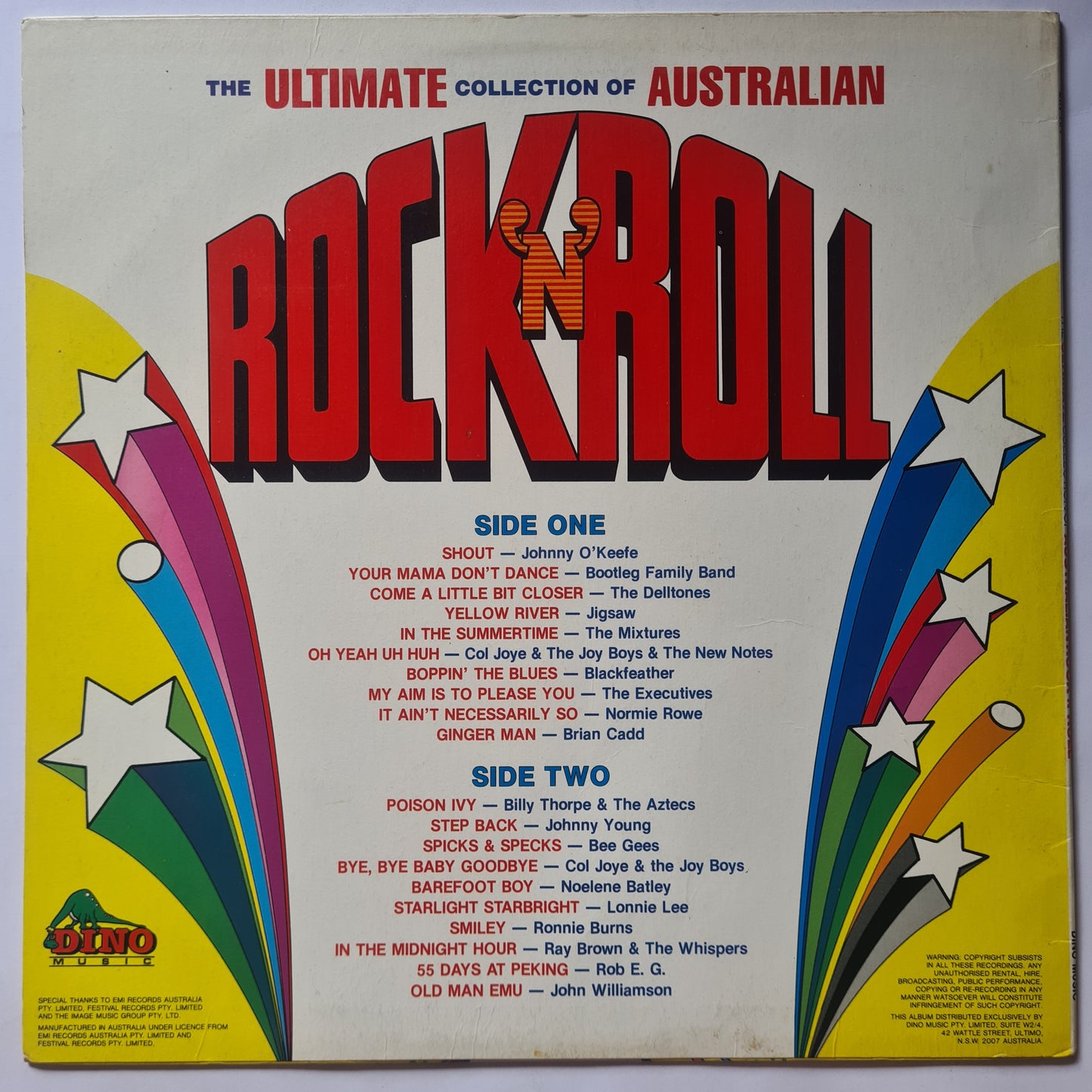 Various – The Ultimate Collection Of Australian Rock 'n' Roll - Vinyl Record LP