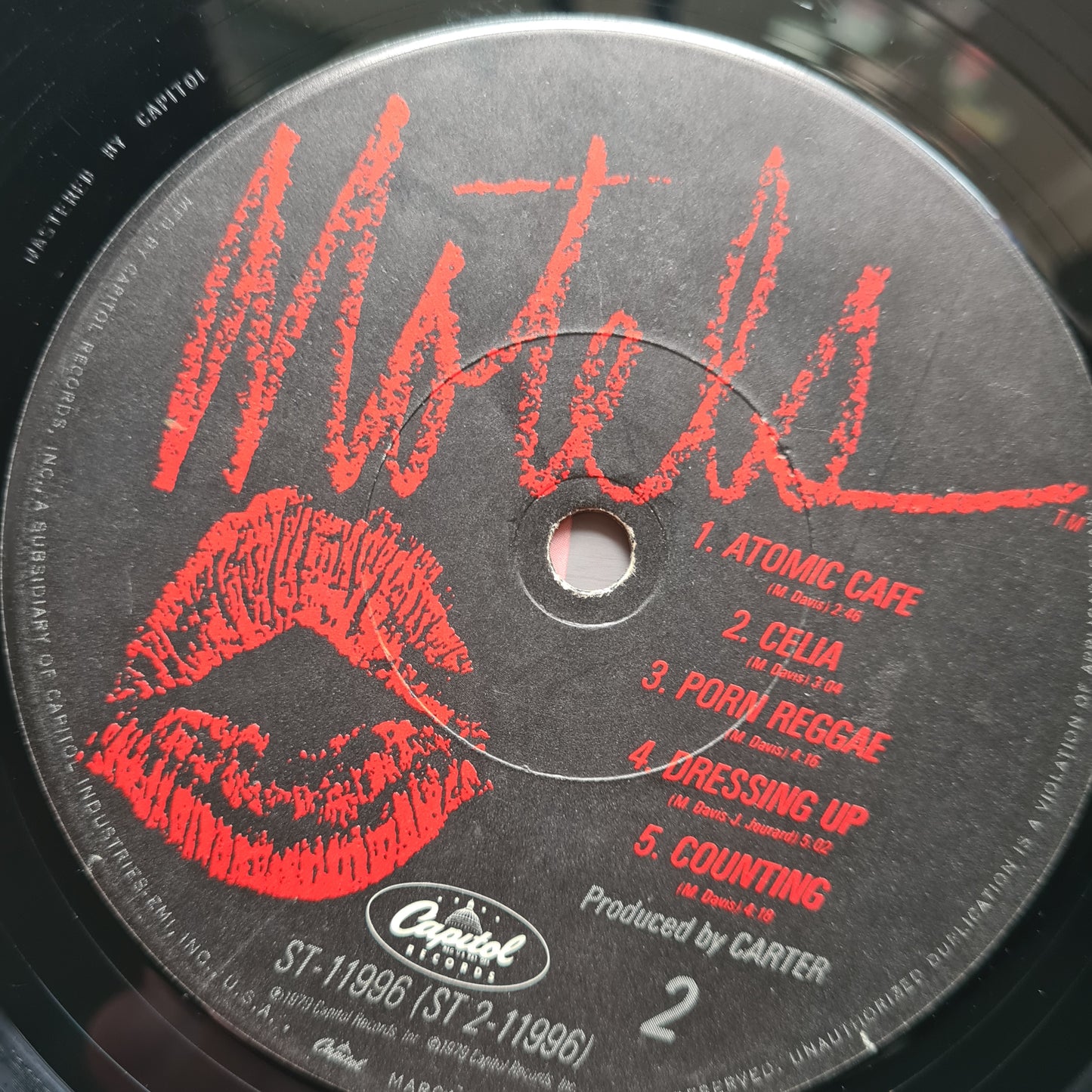 Motels – Motels - 1979 (USA Pressing) - Vinyl Record LP