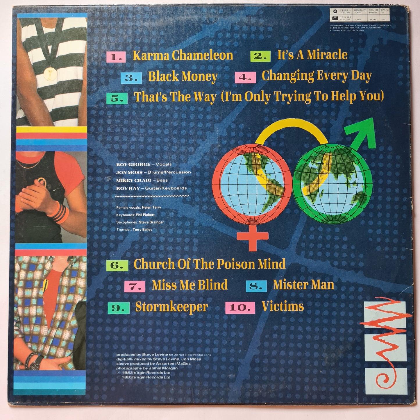 Culture Club – Colour By Numbers - 1983 - Vinyl Record LP