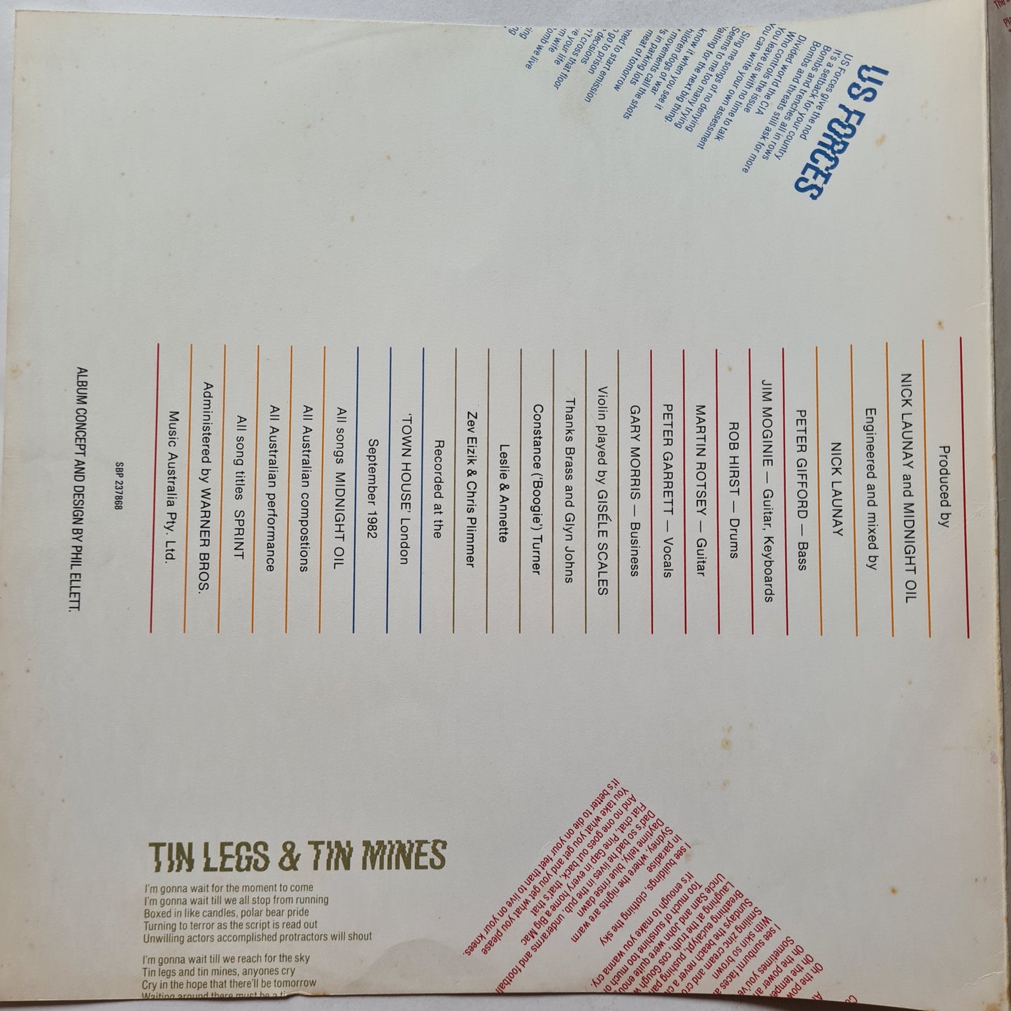 Midnight Oil – 10,9,8,7,6,5,4,3,2,1 - 1982 - Vinyl Record LP
