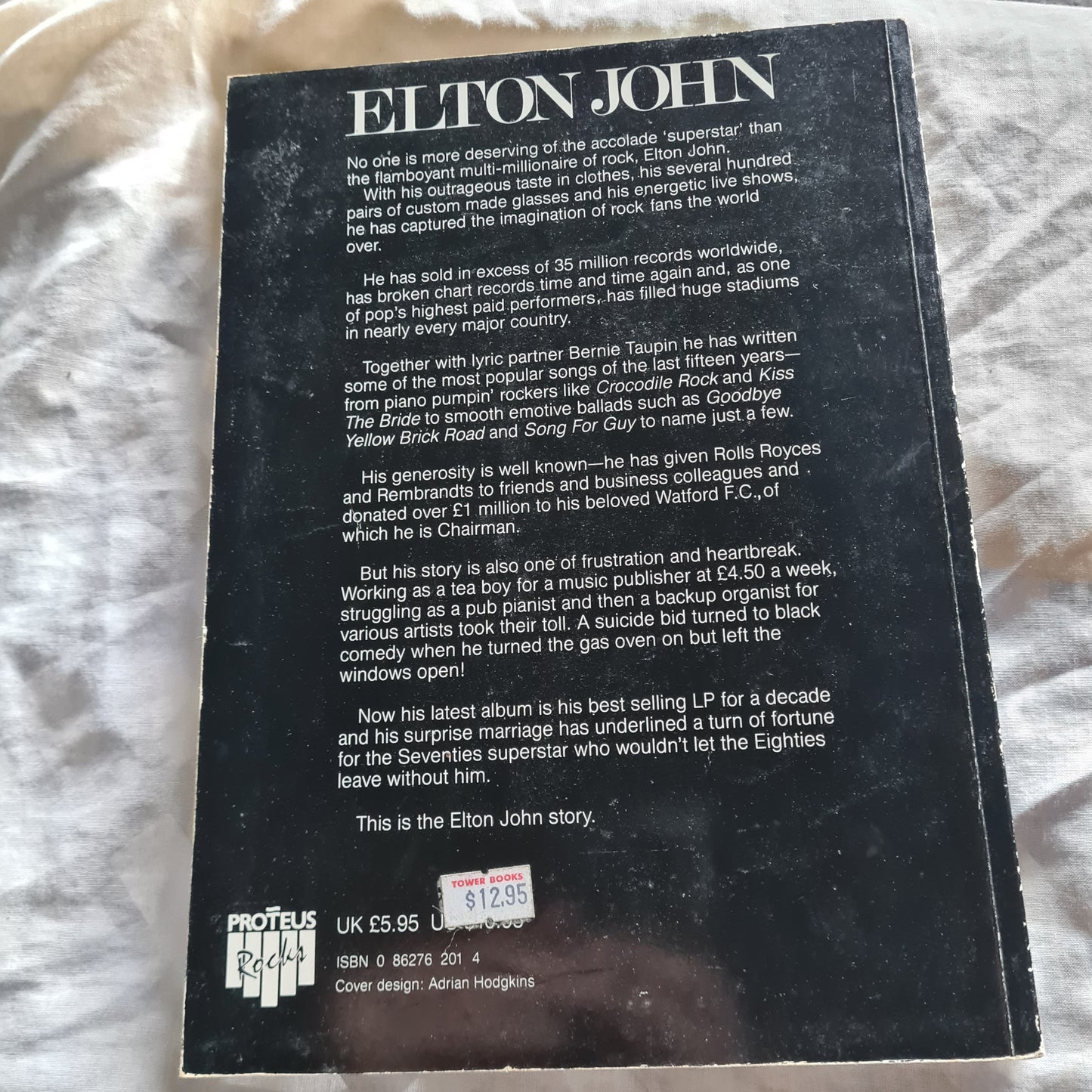 Elton John- Elton John By: Paul Roland - Paperback Book