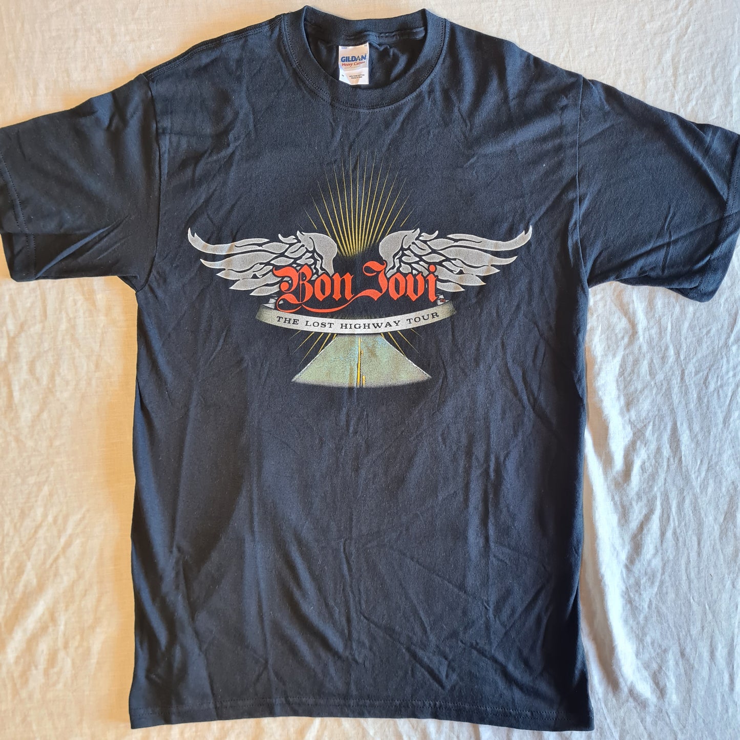 Bon Jovi | Lost Highway Australian Tour 2008 | Size Medium T-Shirt