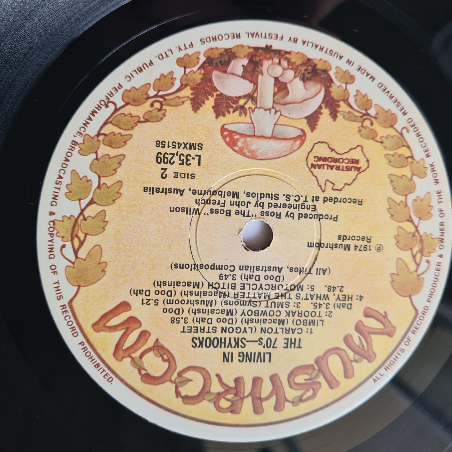 Skyhooks – Living In The 70's - 1974 (Gatefold) - Vinyl Record LP