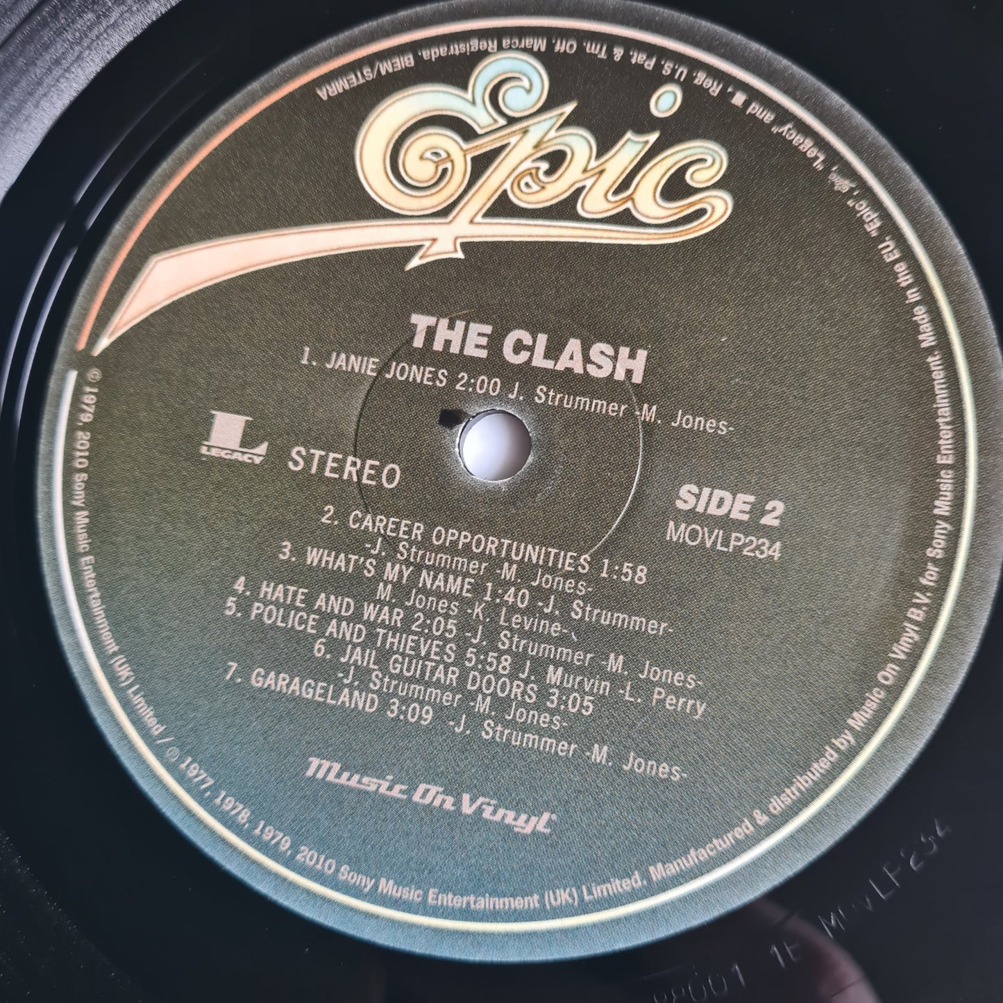 The Clash – The Clash - 1977 (2010 European Pressing) - Vinyl Record LP