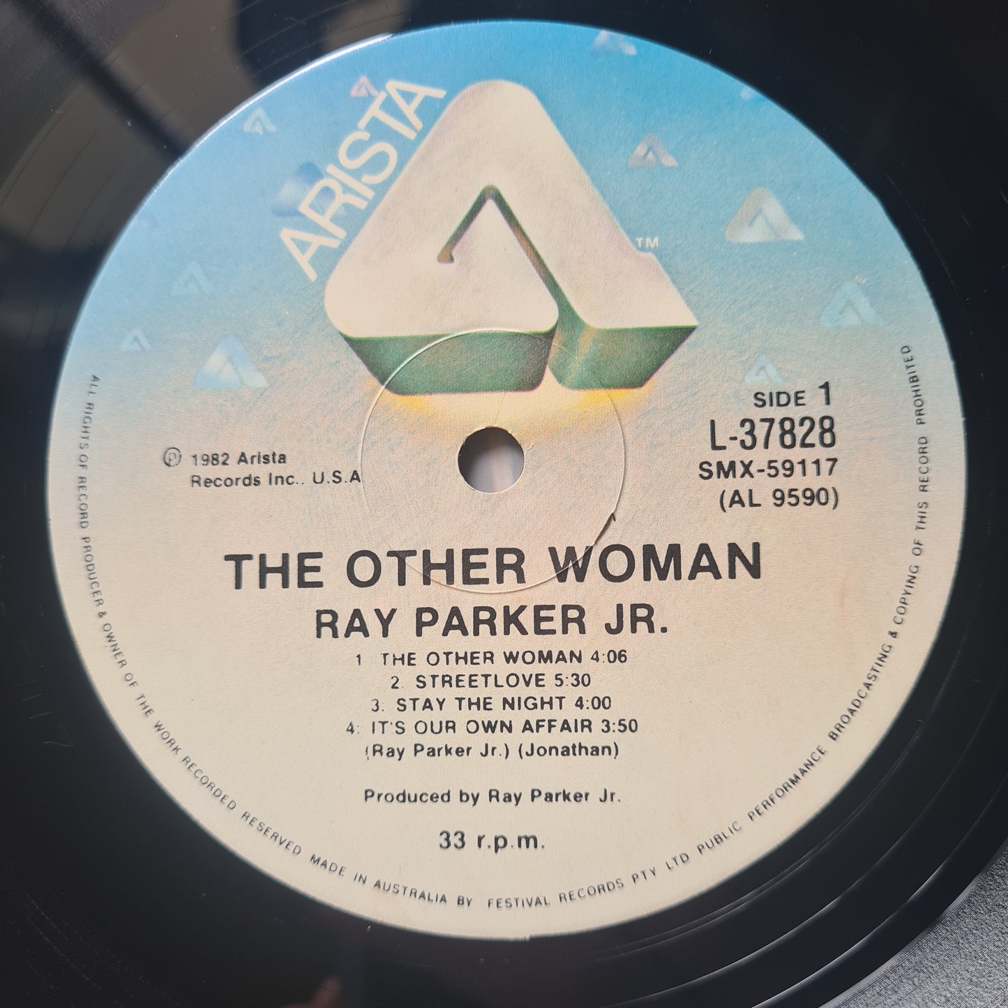 Ray Parker Jr. – The Other Woman - 1982 - Vinyl Record LP