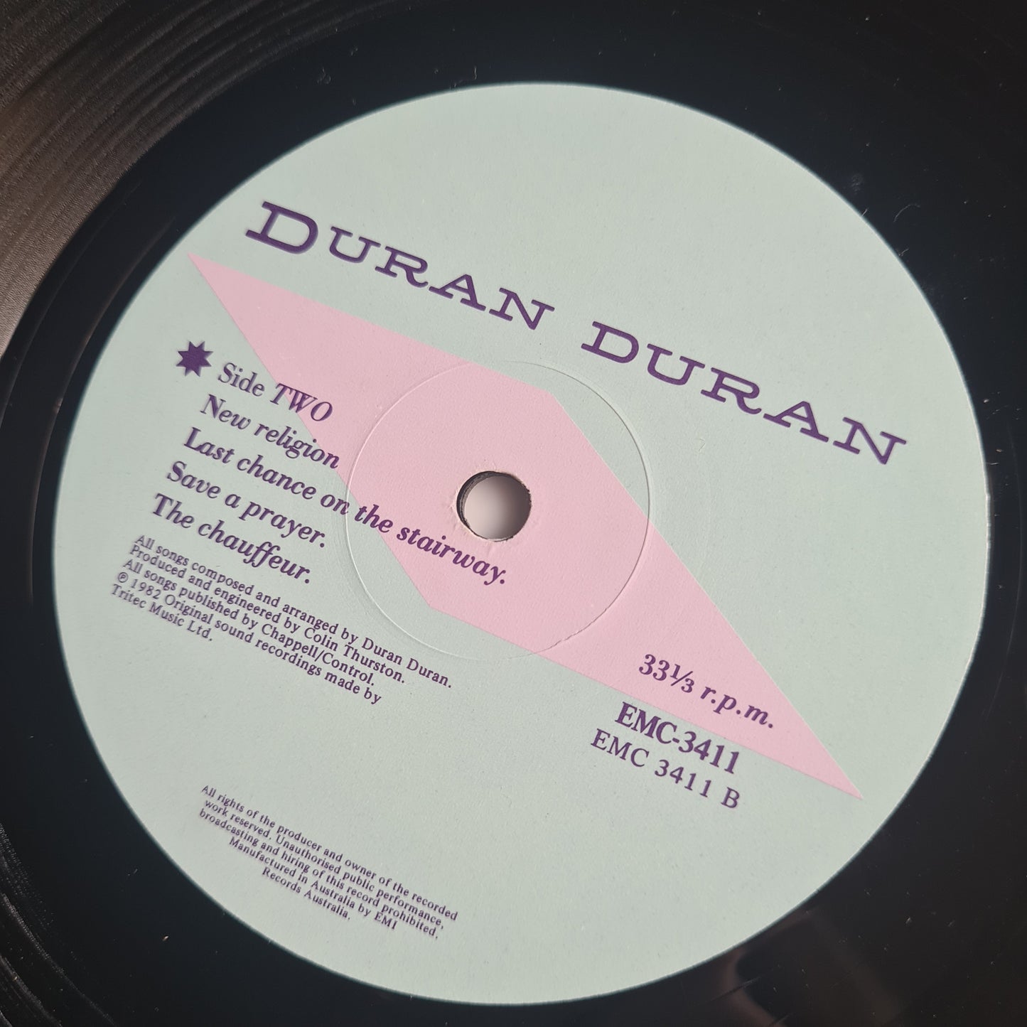 Duran Duran – Rio - 1982 - Vinyl Record LP