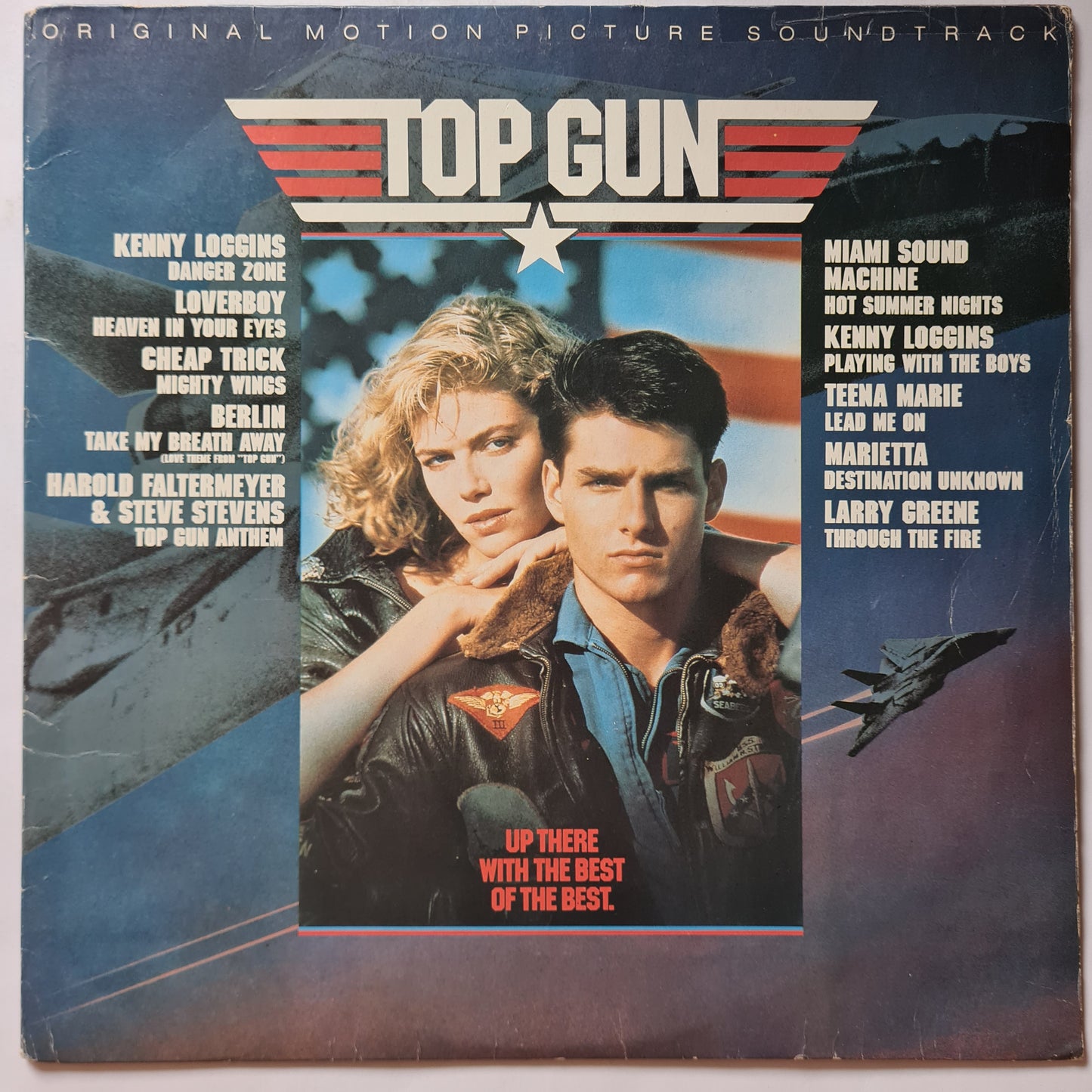 Top Gun – Original Motion Picture Soundtrack - 1986 - Vinyl Record LP