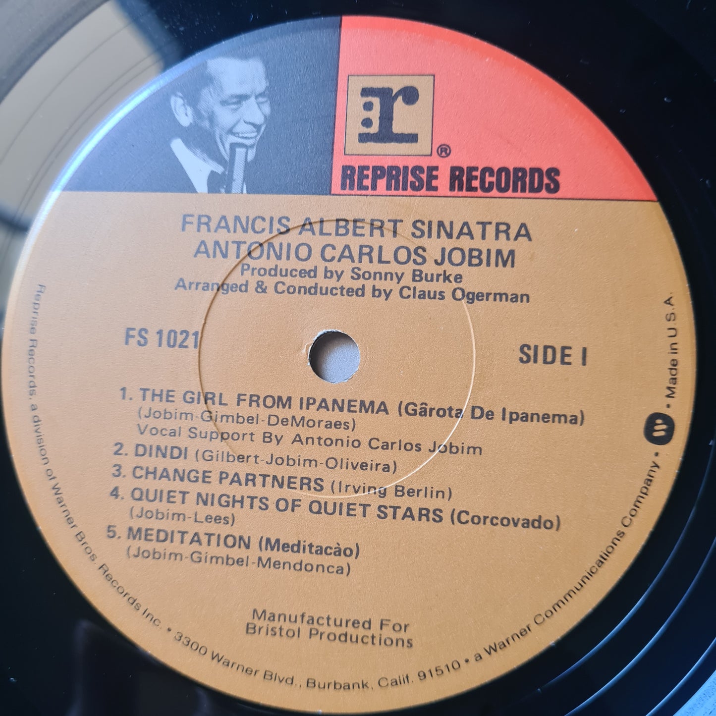 Frank Sinatra – Francis Albert Sinatra & Antonio Carlos Jobim - 1967 - Vinyl Record LP (near mint)