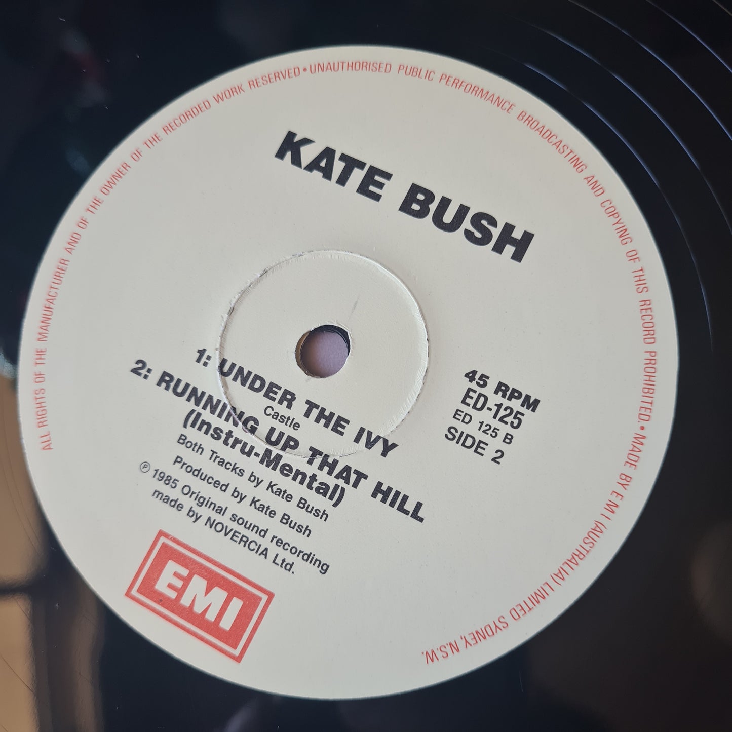 Kate Bush – Running Up That Hill - 1985 - Vinyl Record (12inch Maxi Single)