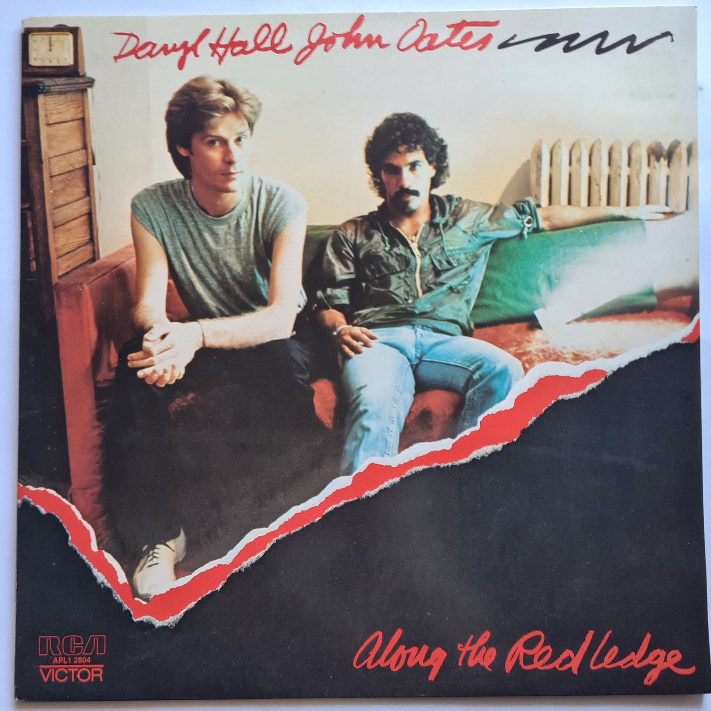 Daryl Hall & John Oates – Along The Red Ledge - 1978 - Vinyl Record LP