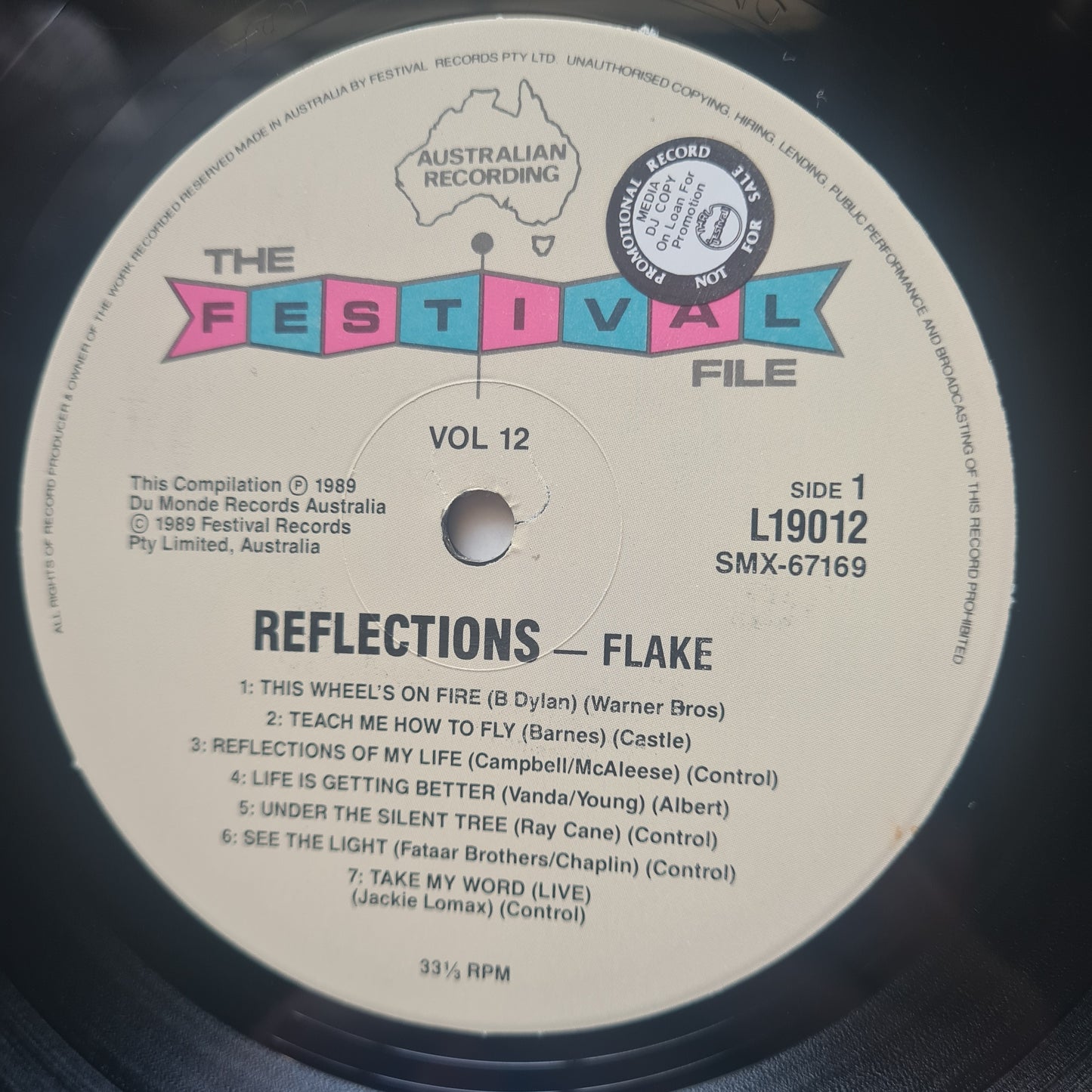 Flake – Festival File: Vol 13: Reflections - 1990 - Vinyl Record LP