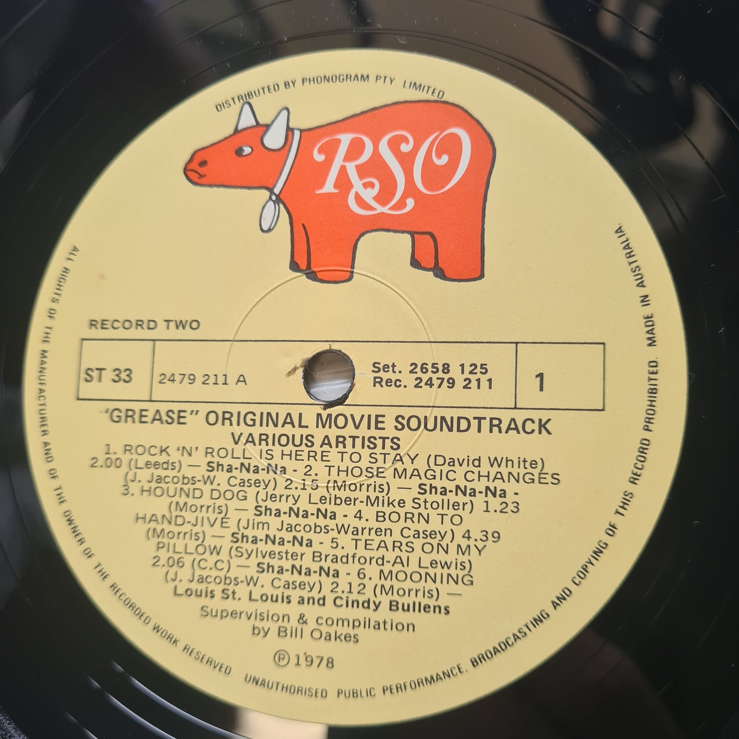 Grease – Original Soundtrack From The Motion Picture - 1978 (2LP Gatefold) - Vinyl Record