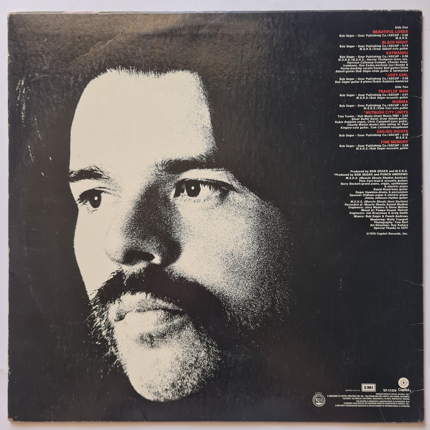 Bob Seger – Beautiful Loser - 1975 (USA Pressing) - Vinyl Record LP