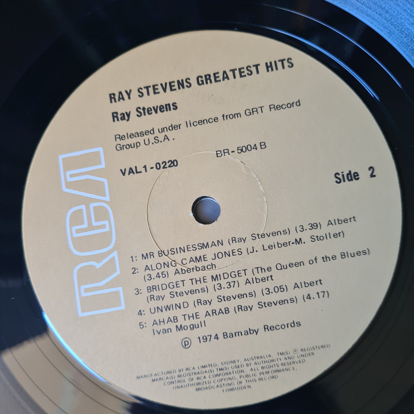 Ray Stevens – Ray Stevens' Greatest Hits - 1971 - Vinyl Record LP (near mint)