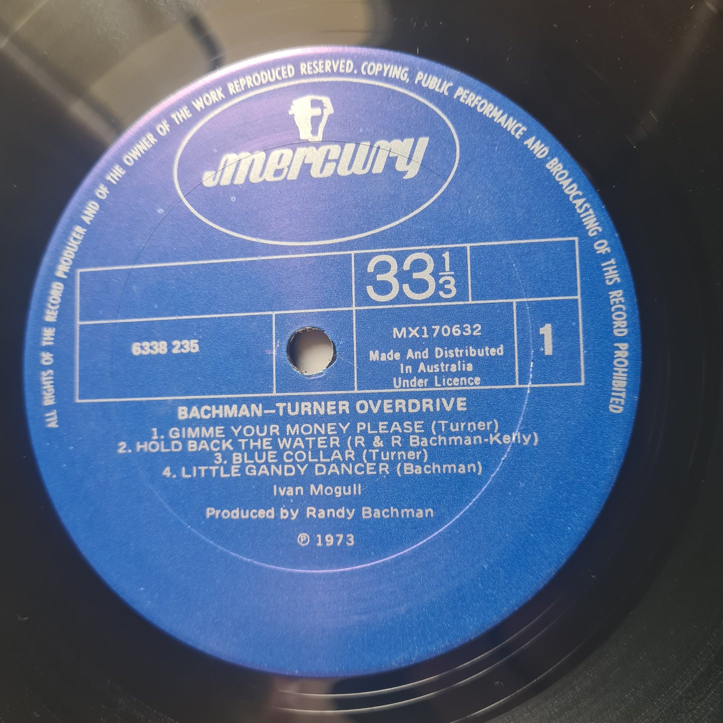 Bachman Turner Overdrive – Bachman-Turner Overdrive - 1973 (Gatefold) - Vinyl Record LP (near mint)