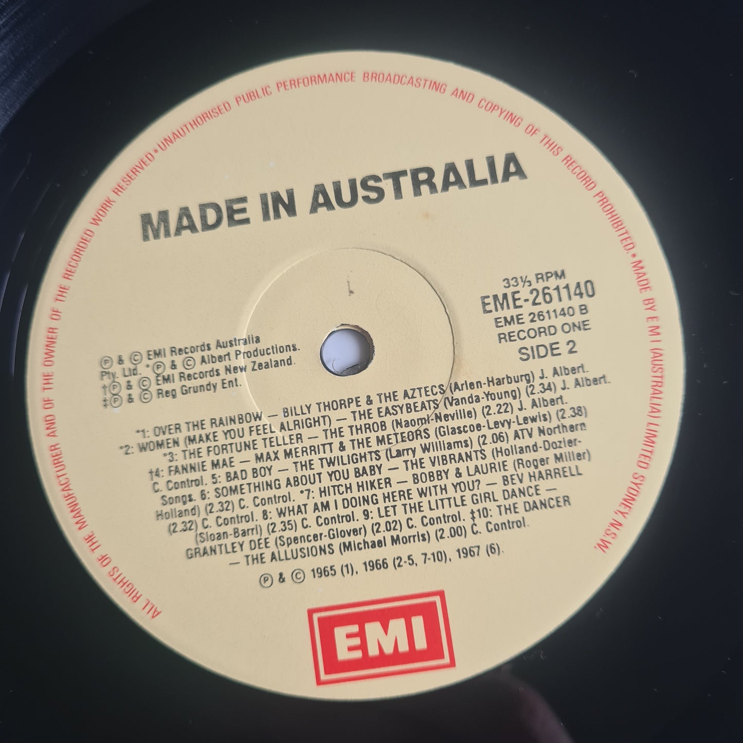 Various – Made In Australia - 1987 - Vinyl Record 2LP