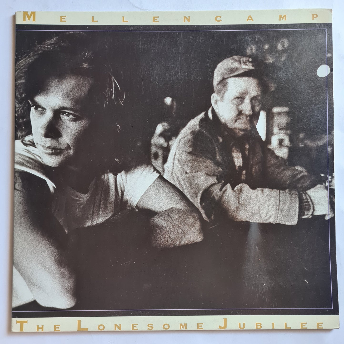 John Cougar Mellencamp – Lonesome Jubilee - 1987 - Vinyl Record LP (near mint)