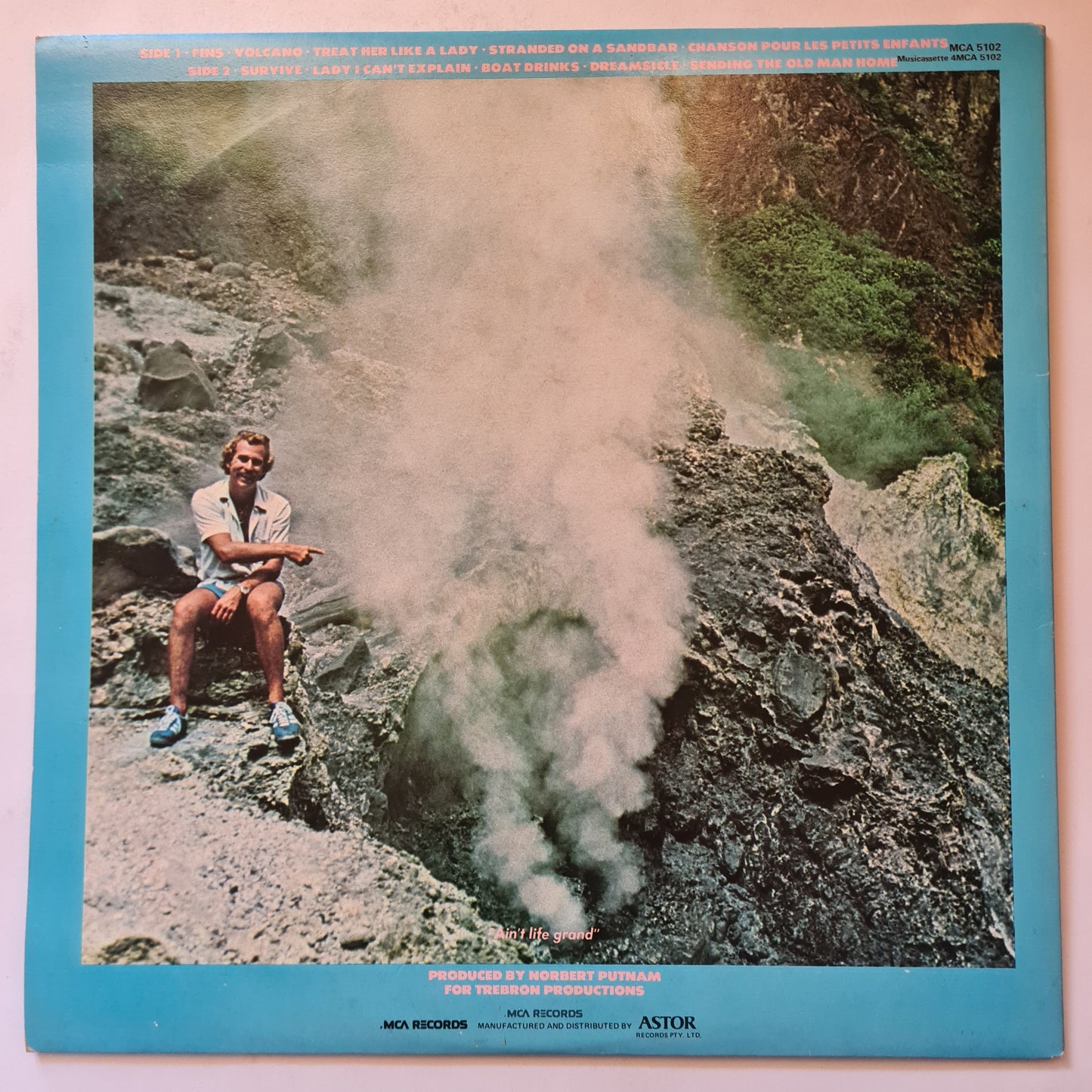 Jimmy Buffett – Volcano - 1979 - Vinyl Record LP (Gatefold)