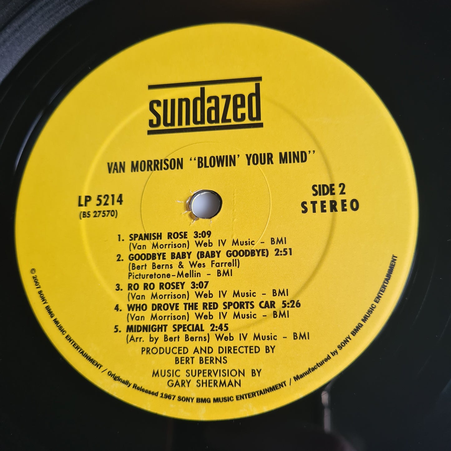 Van Morrison – Blowin' Your Mind! - 1967 (2007 USA Reissue) - Vinyl Record (near mint)