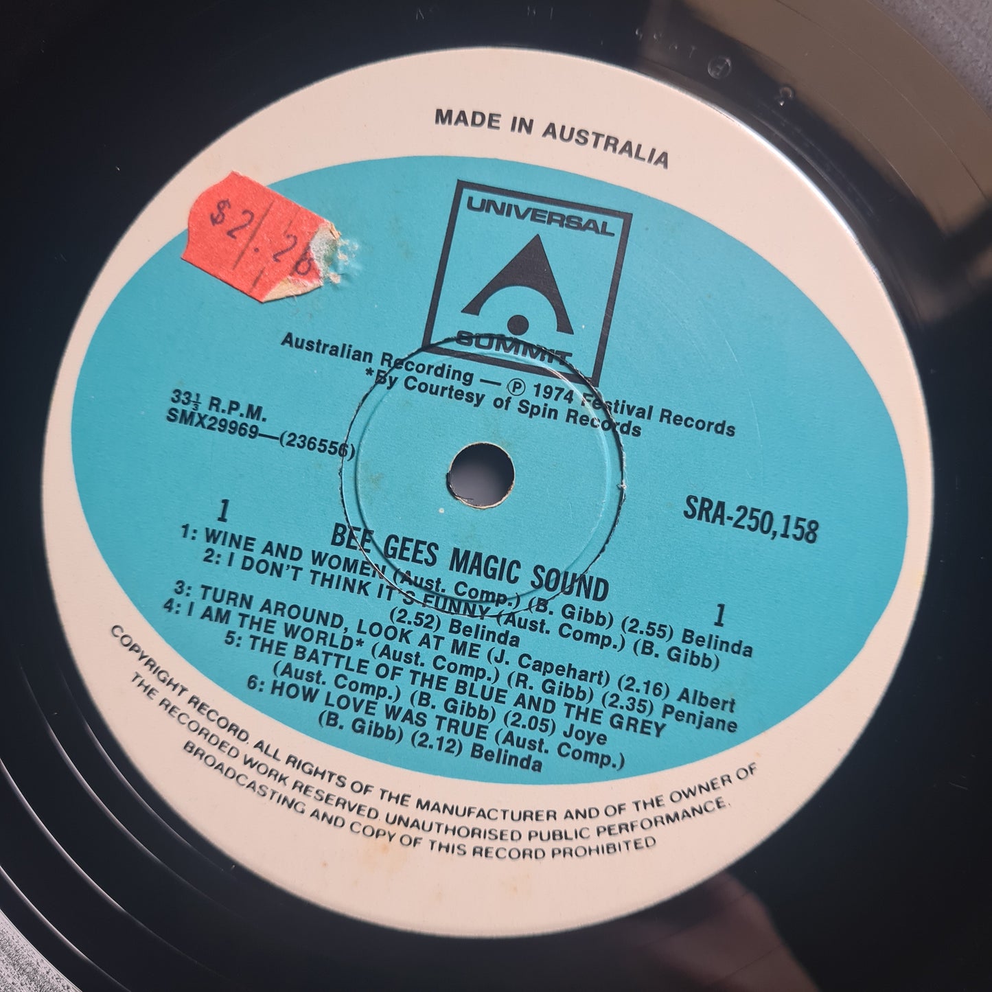 Bee Gees - Magic Sound – 1974 - Vinyl Record LP