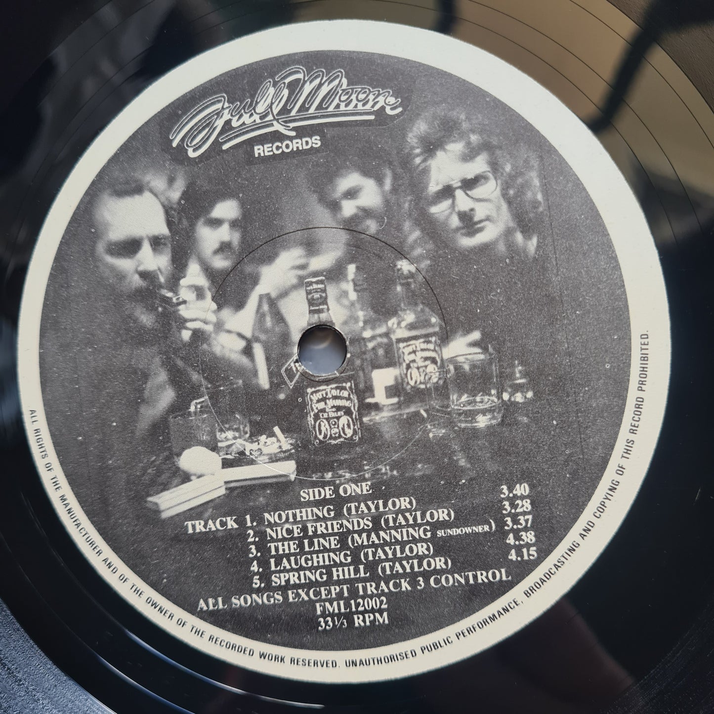 Matt Taylor Phil Manning Band – Oz Blues - 1980 - Vinyl Record LP