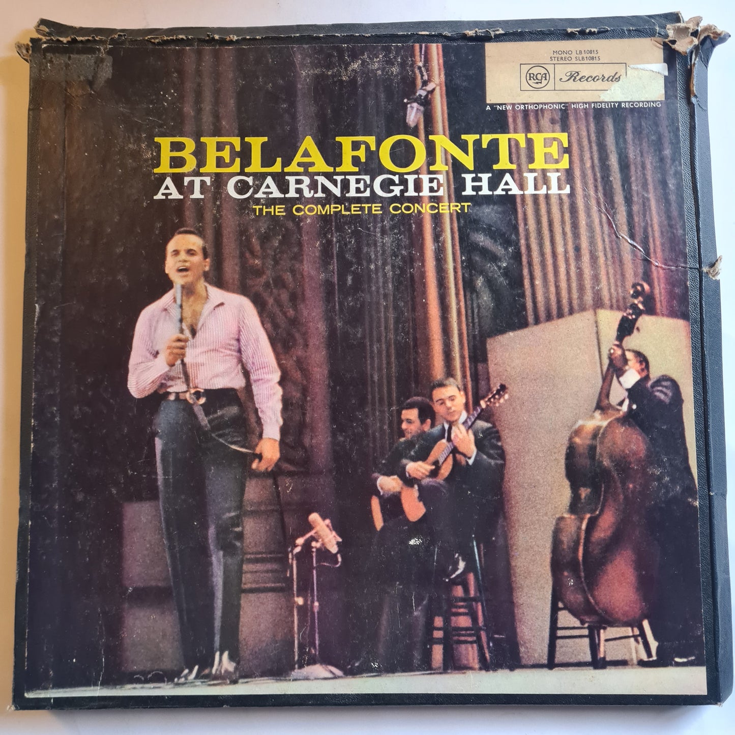 Harry Belafonte – Belafonte At Carnegie Hall: The Complete Concert - 1959 - Vinyl Record 2LP