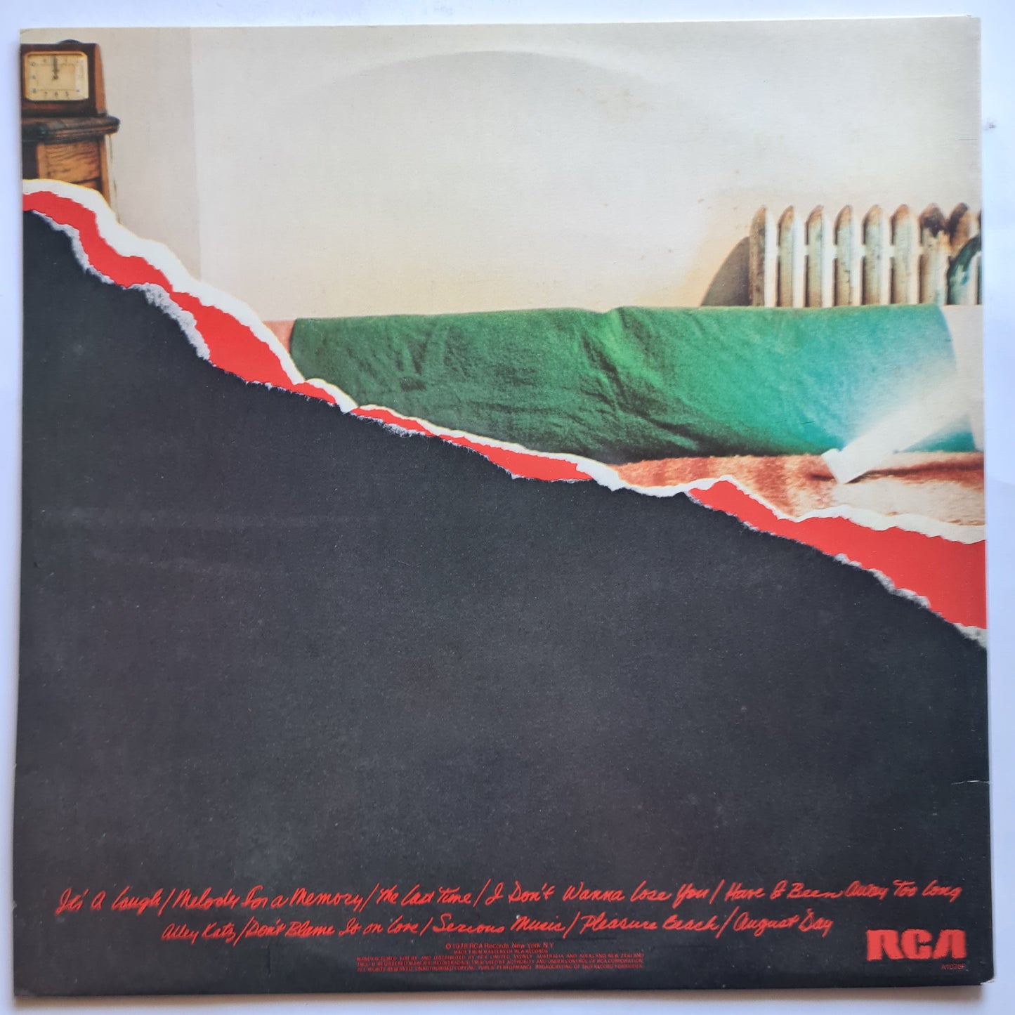 Daryl Hall & John Oates – Along The Red Ledge - 1978 - Vinyl Record LP