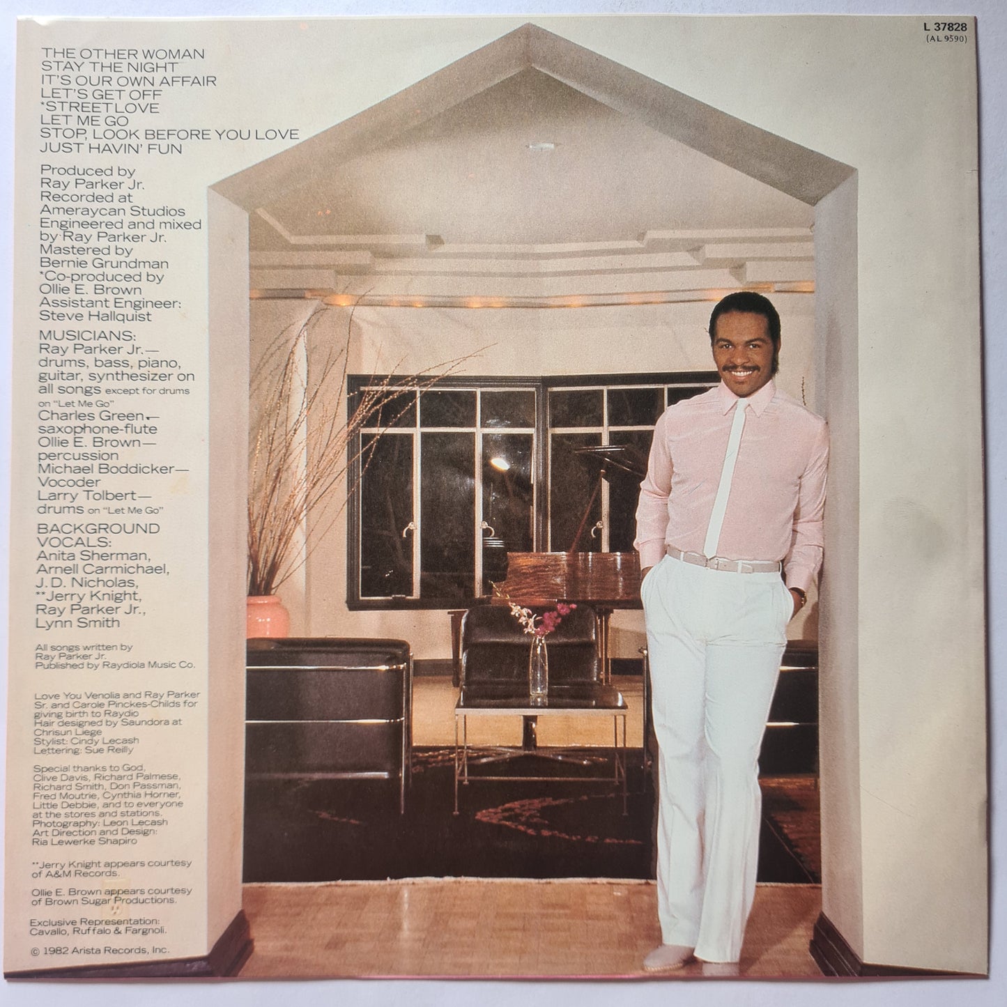 Ray Parker Jr. – The Other Woman - 1982 - Vinyl Record LP