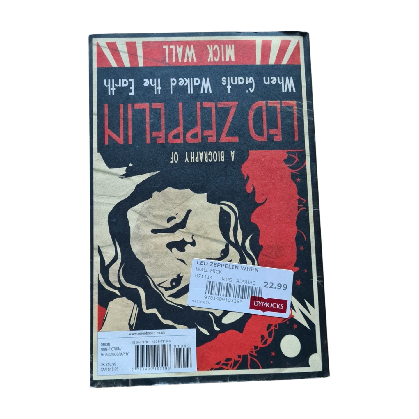 Led Zeppelin - When Giants Walked The Earth - Paperback Book