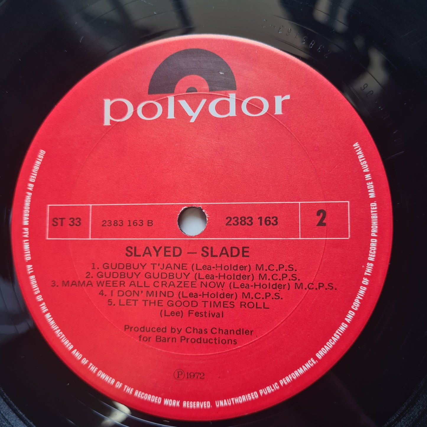 Slade – Slayed? - 1972 - Vinyl Record LP
