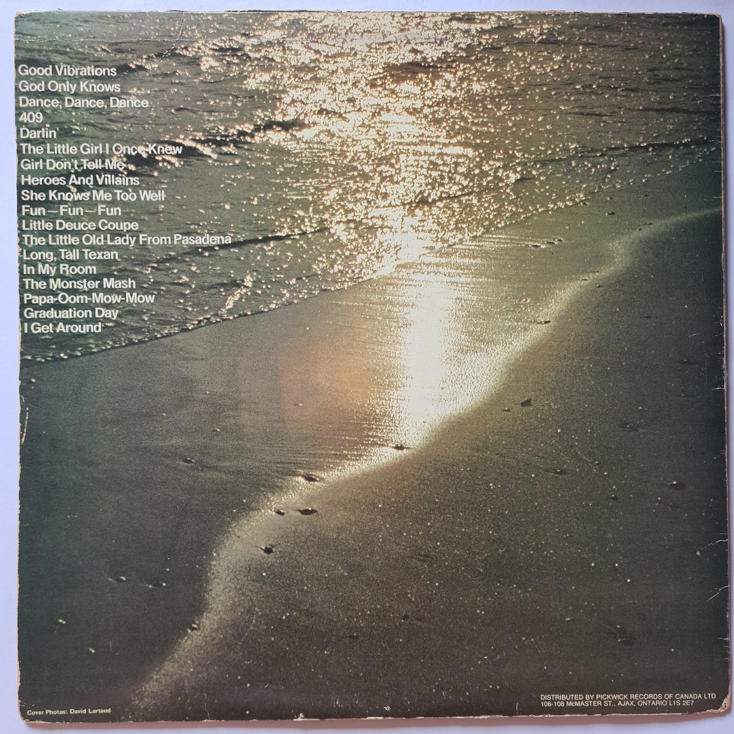 The Beach Boys – High Water (Greatest Hits) - 1973 - 2LP Vinyl Record
