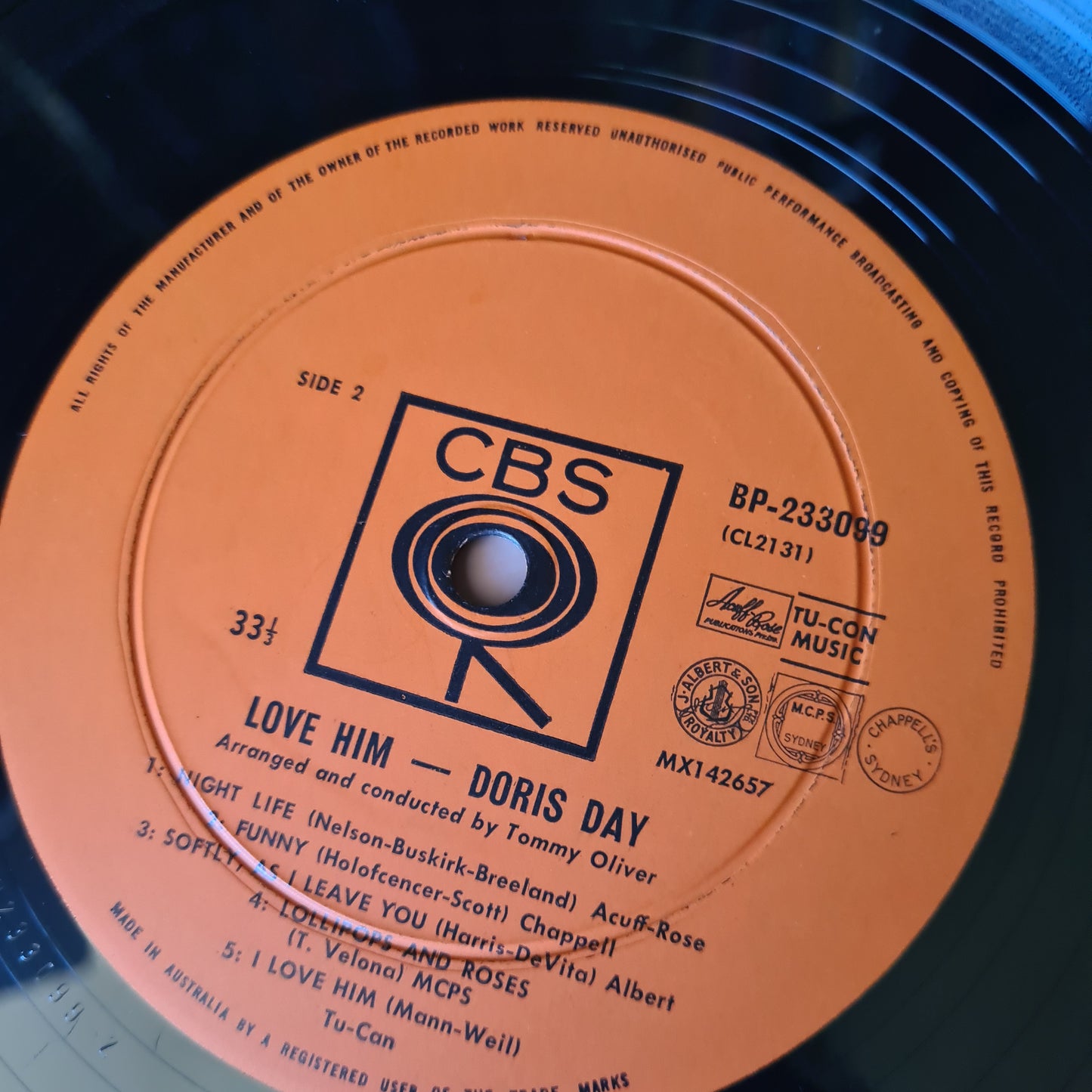 Doris Day – Doris Day - 1964 (Mono Pressing) - Vinyl Record LP