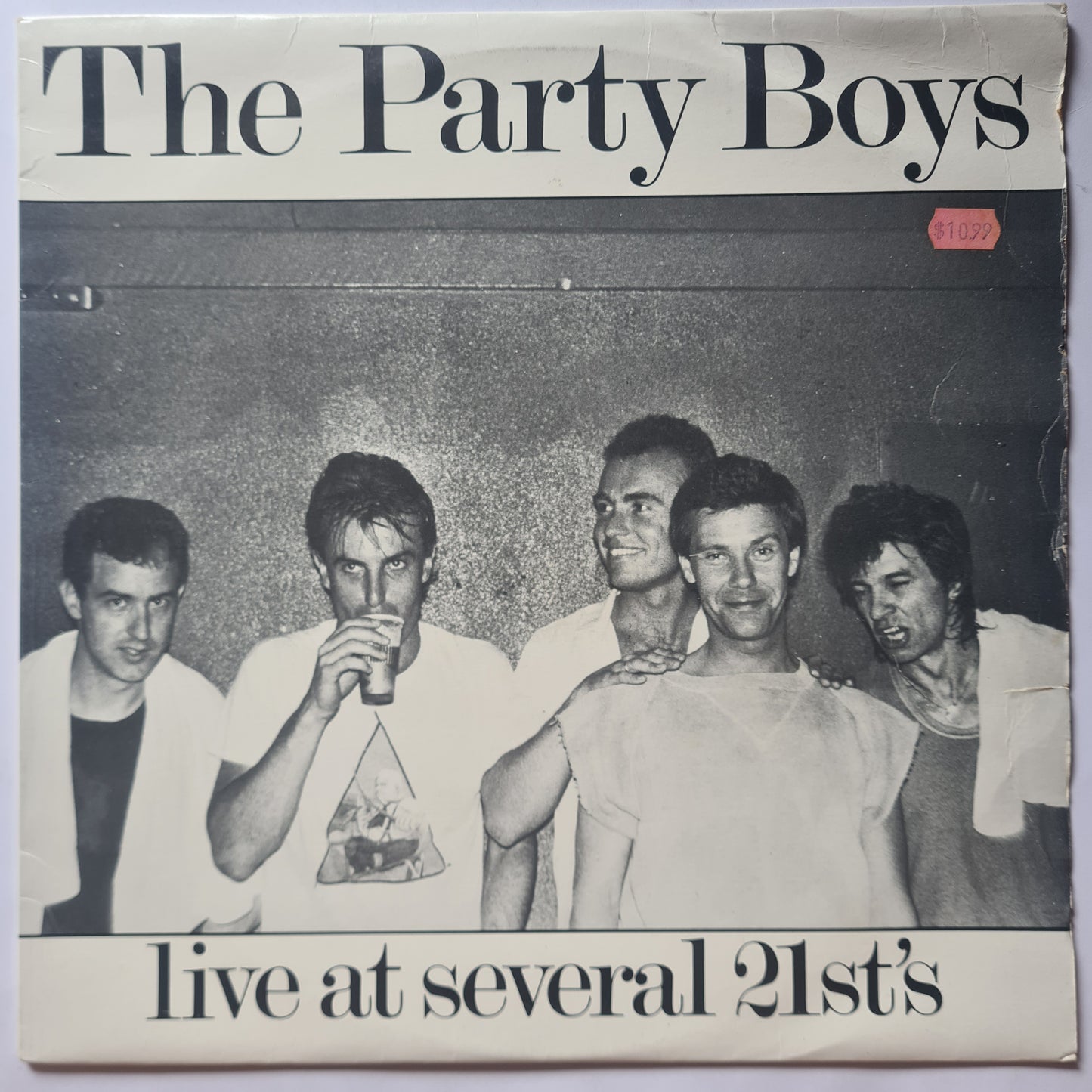 The Party Boys – Live At Several 21st's - 1983 - Vinyl Record LP (Kevin Borich,James Reyne etc)