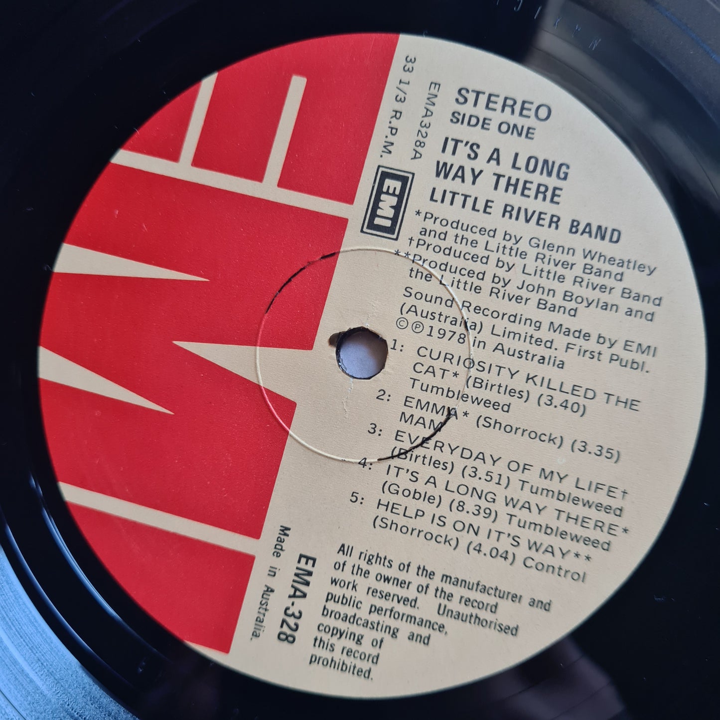 Little River Band – It's A Long Way There (Greatest Hits) - 1978 - Vinyl Record LP