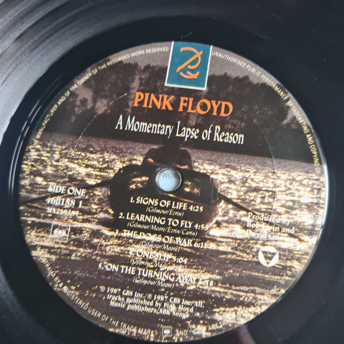 Pink Floyd – A Momentary Lapse Of Reason - 1987 (Gatefold) - Vinyl Record LP