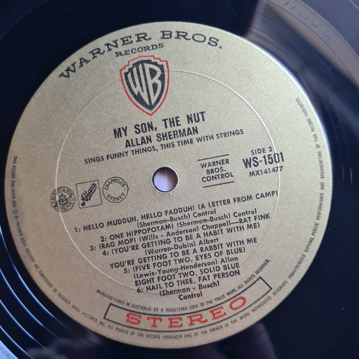 Allan Sherman - My Son, The Nut - Vinyl Record LP
