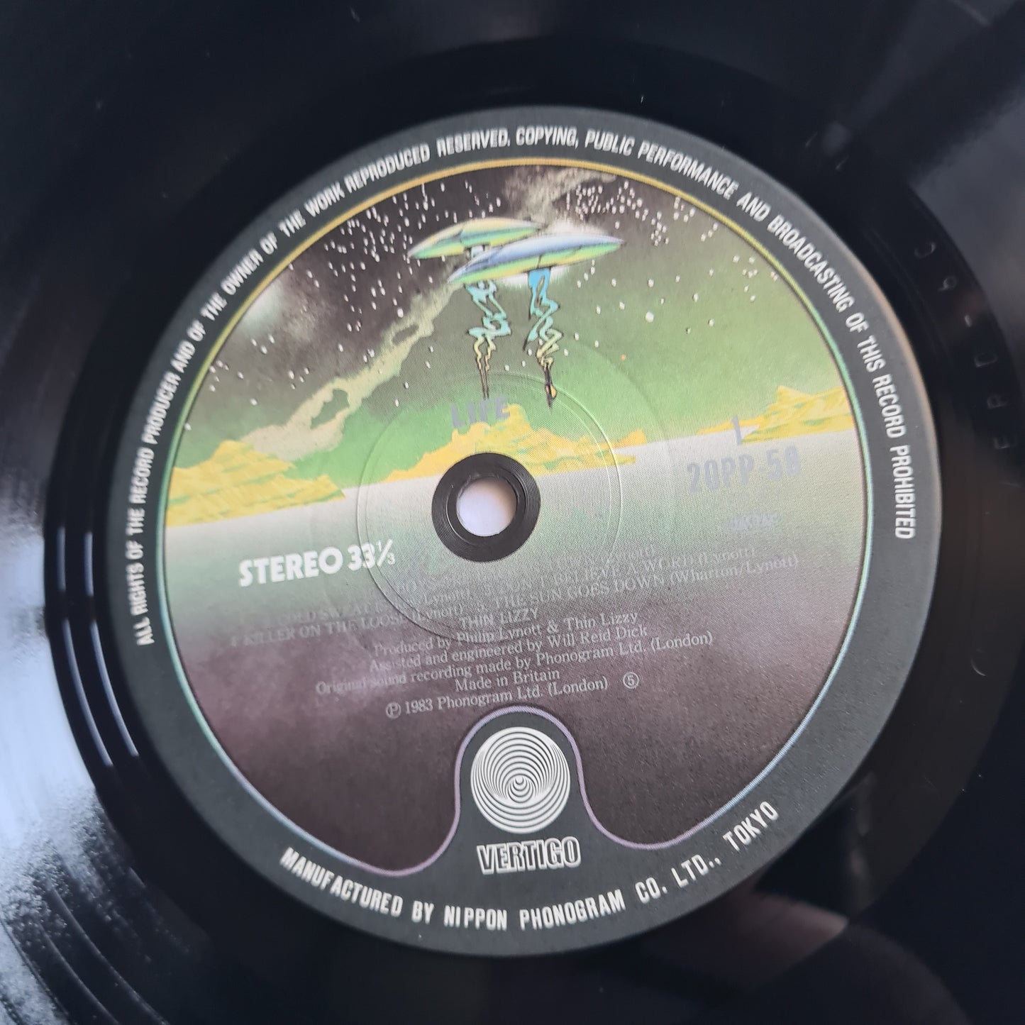 Thin Lizzy – Life Live - 1980 (2LP Japanese Pressing) - Vinyl Record (near mint)