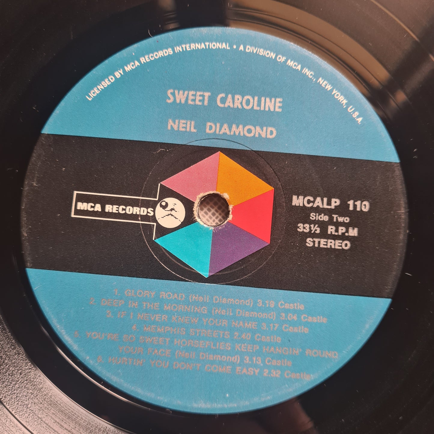 Neil Diamond – Sweet Caroline - 1969 (70's Australian Pressing) - Vinyl Record LP