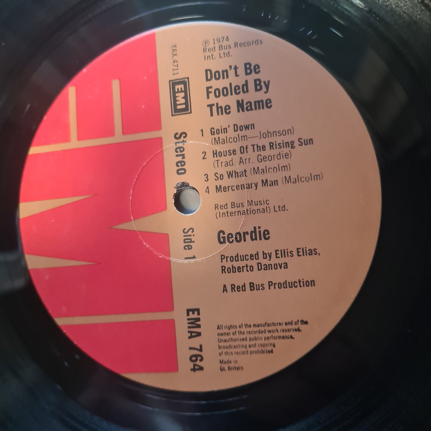 Geordie (AC/DC Related- Brian Johnson) – Don't Be Fooled By The Name - 1974 - Vinyl Record LP