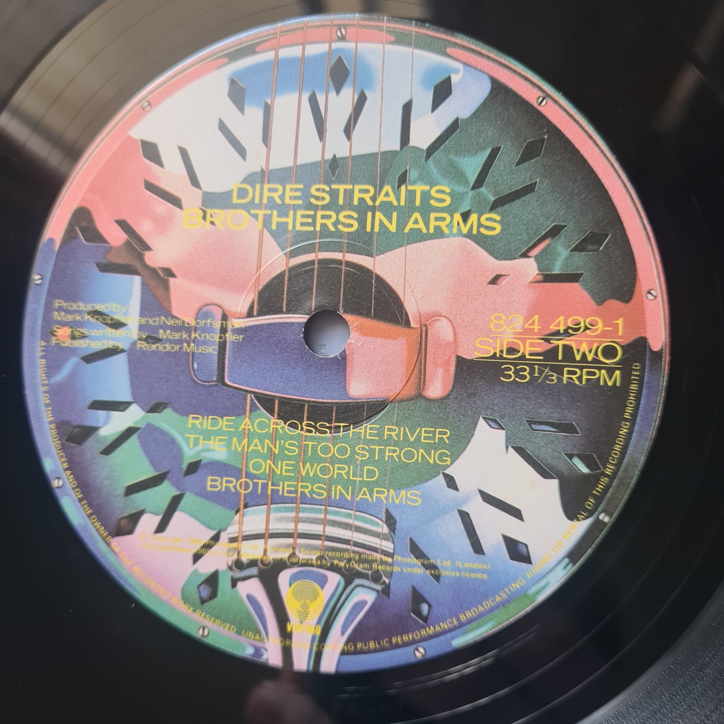 Dire Straits – Brothers In Arms - 1985 - Vinyl Record LP