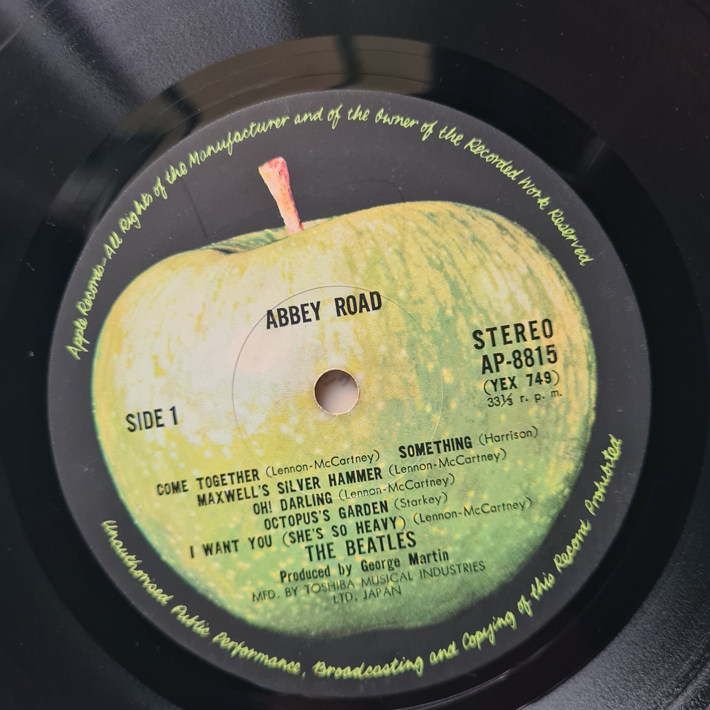 The Beatles – Abbey Road - 1969 (Japanese Pressing) - Vinyl Record LP