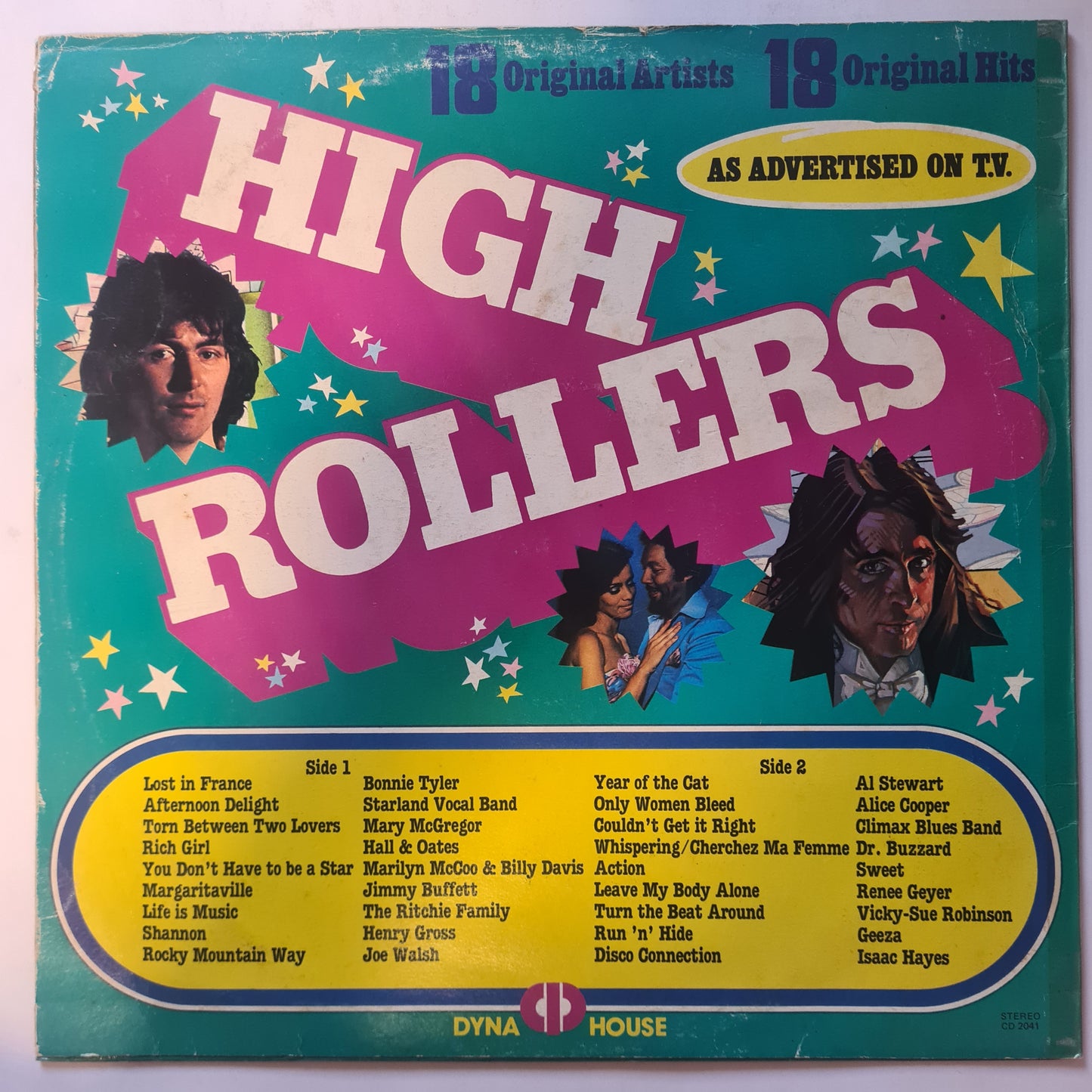 Various – High Rollers - 1977 - Vinyl Record LP